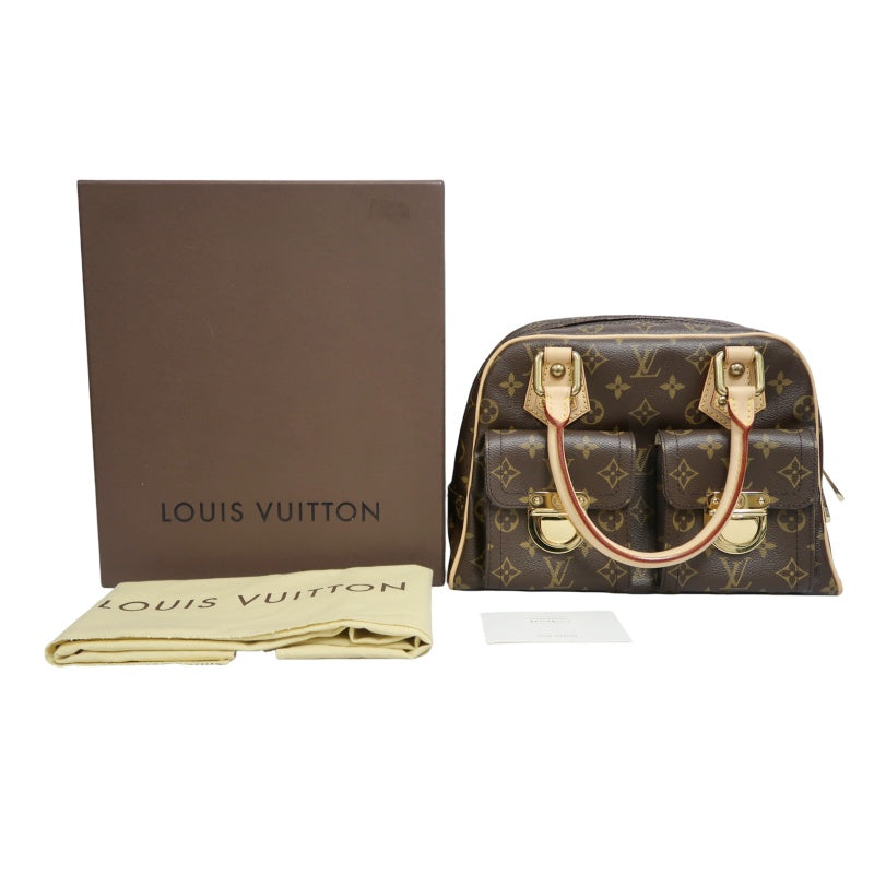 LOUIS VUITTON Handbag Manhattan Monogram With Original Box and Dusty Bag