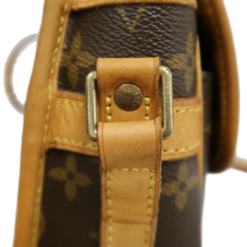 LOUIS VUITTON Monogram Solone Shoulder Bag PVC Brown With Box & Dust Bag