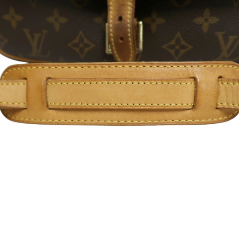 LOUIS VUITTON Monogram Solone Shoulder Bag PVC Brown With Box & Dust Bag