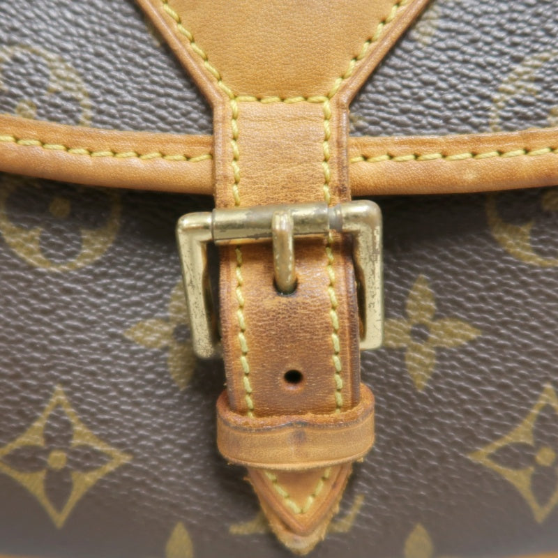 LOUIS VUITTON Monogram Solone Shoulder Bag PVC Brown With Box & Dust Bag
