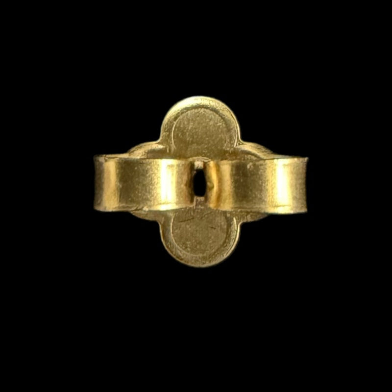 LOUIS VUITTON Gold-Tone Alloy Stud Earrings