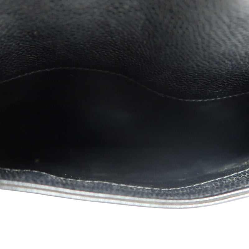 CHANEL Caviar Leather Tote Shoulder Bag, Black, Gold‑Tone Hardware