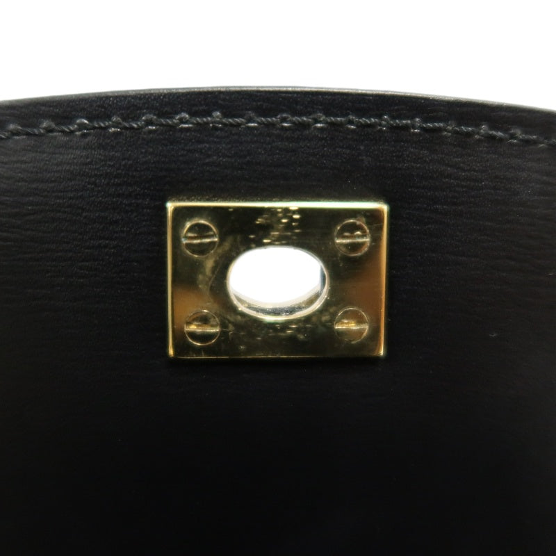 LOUIS VUITTON Marzelle Epi Leather Handbag Black Calfskin Gold Hardware Luxury Classic Elegant Work Bag