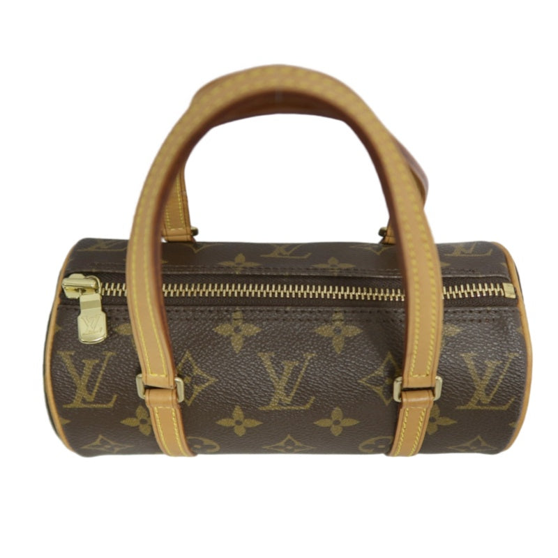 LOUISVUITTON Vintage Monogram Papillon Mini Small Cylinder Handbag