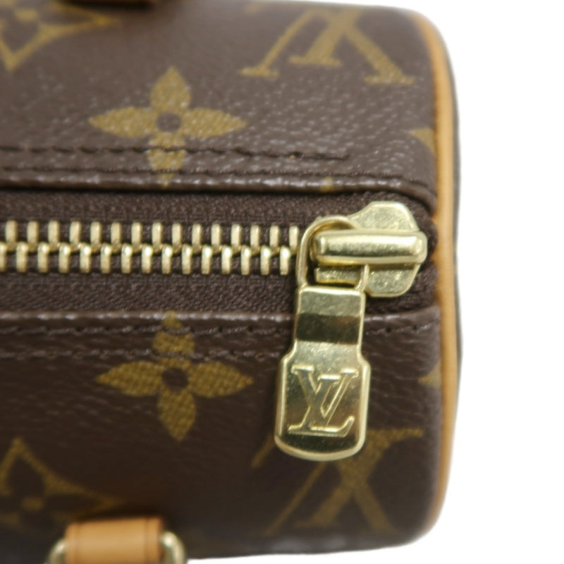 LOUISVUITTON Vintage Monogram Papillon Mini Small Cylinder Handbag