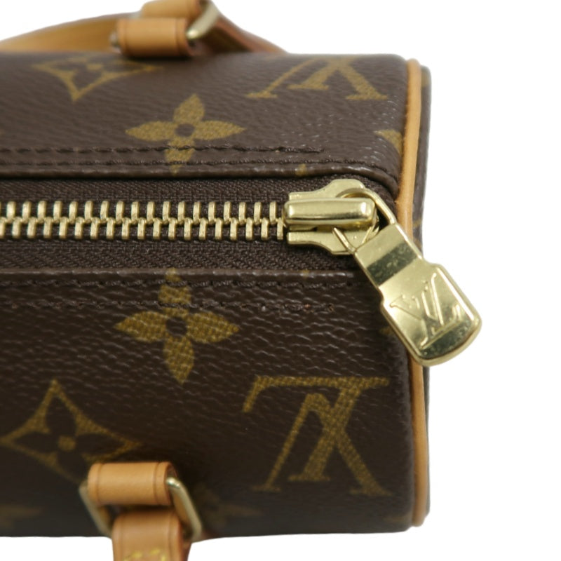 LOUISVUITTON Vintage Monogram Papillon Mini Small Cylinder Handbag