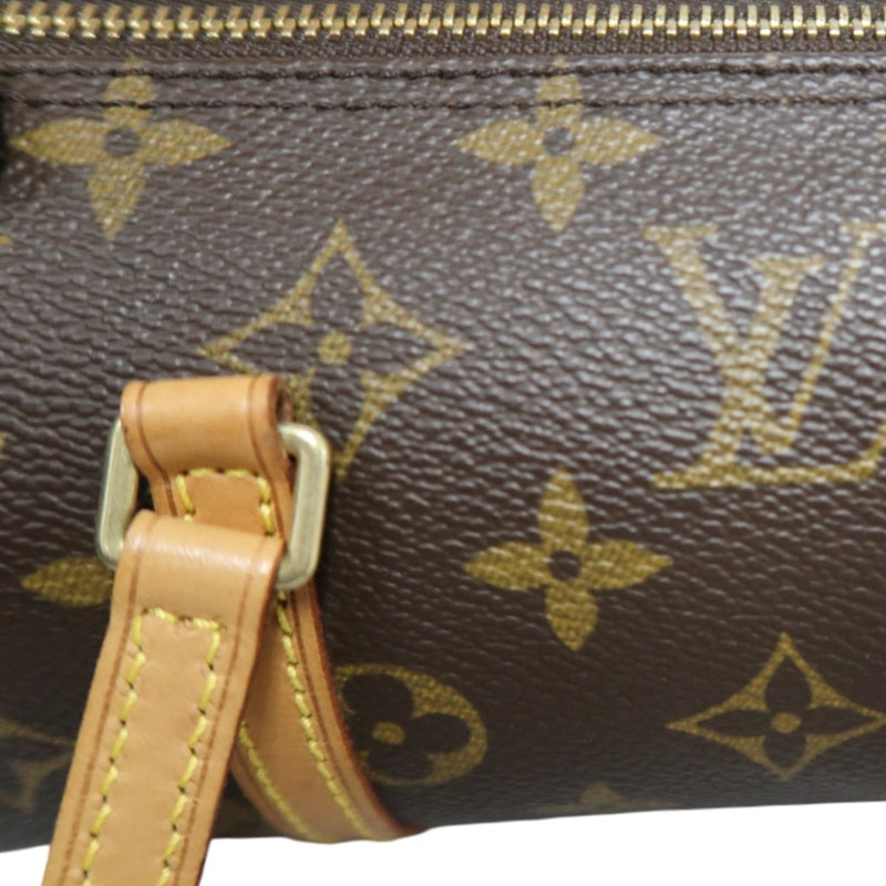 LOUISVUITTON Vintage Monogram Papillon Mini Small Cylinder Handbag