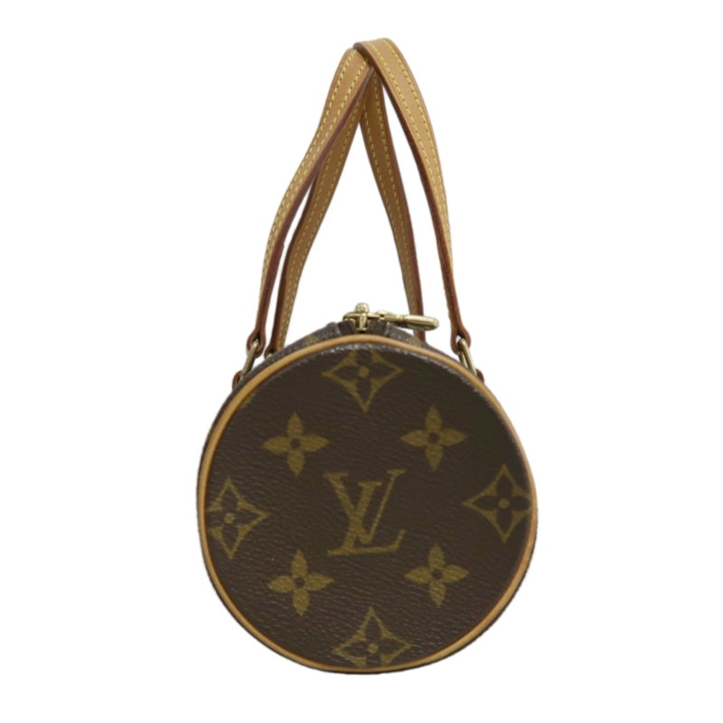 LOUISVUITTON Vintage Monogram Papillon Mini Small Cylinder Handbag