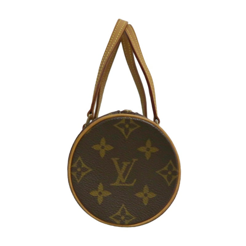 LOUISVUITTON Vintage Monogram Papillon Mini Small Cylinder Handbag