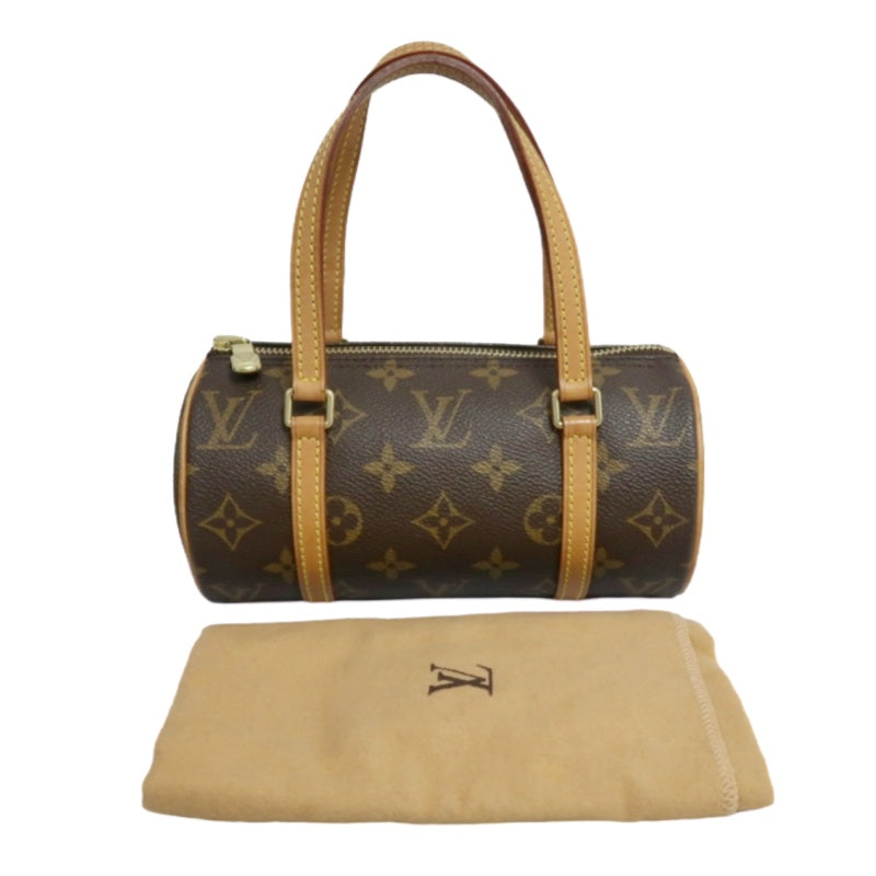 LOUISVUITTON Vintage Monogram Papillon Mini Small Cylinder Handbag