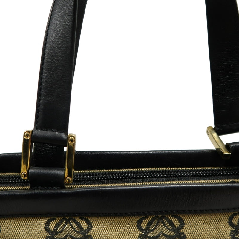LOEWE Tote Bag Canvas Brown With Dust Bag