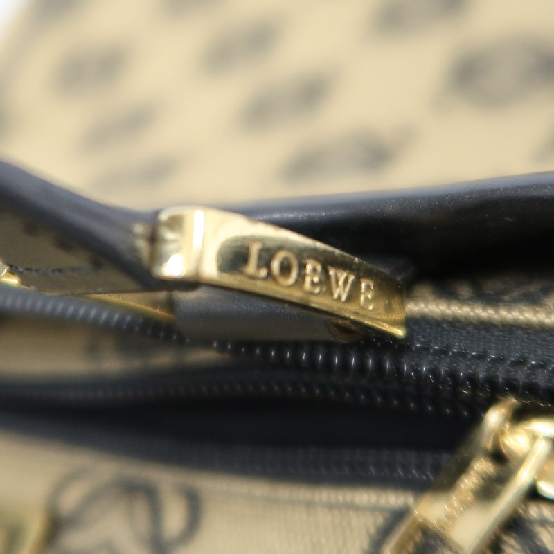 LOEWE Tote Bag Canvas Brown With Dust Bag