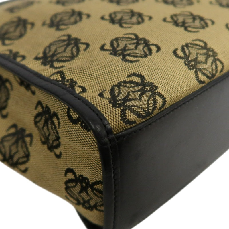 LOEWE Tote Bag Canvas Brown With Dust Bag