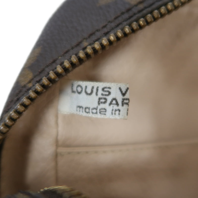 LOUIS VUITTON Trousse Toilette Monogram Pouch PVC Brown Clutch Bag