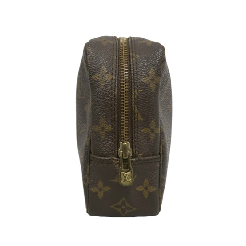 LOUIS VUITTON Trousse Toilette Monogram Pouch PVC Brown Clutch Bag
