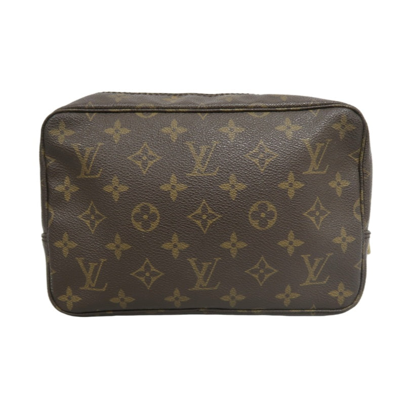 LOUIS VUITTON Trousse Toilette Monogram Pouch PVC Brown Clutch Bag