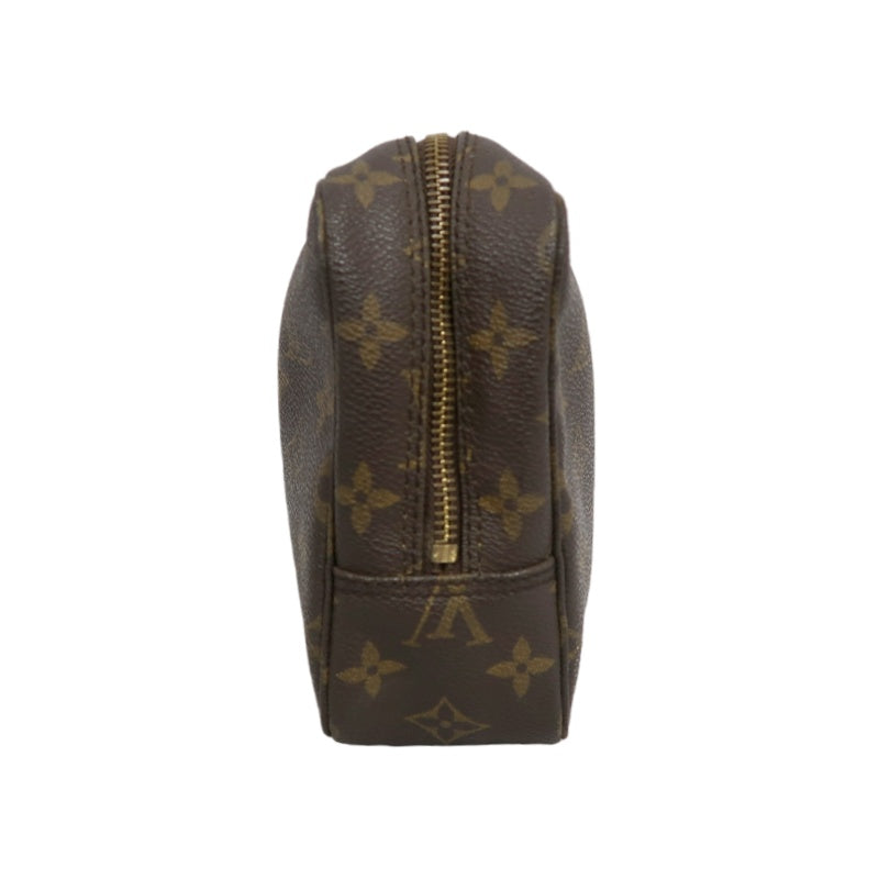 LOUIS VUITTON Trousse Toilette Monogram Pouch PVC Brown Clutch Bag