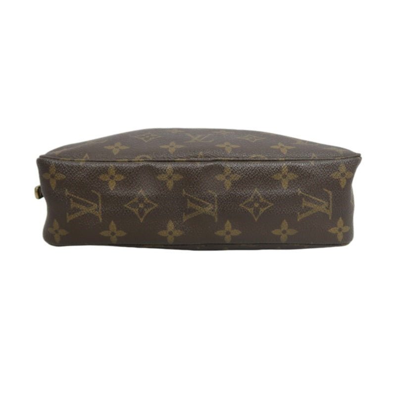 LOUIS VUITTON Trousse Toilette Monogram Pouch PVC Brown Clutch Bag