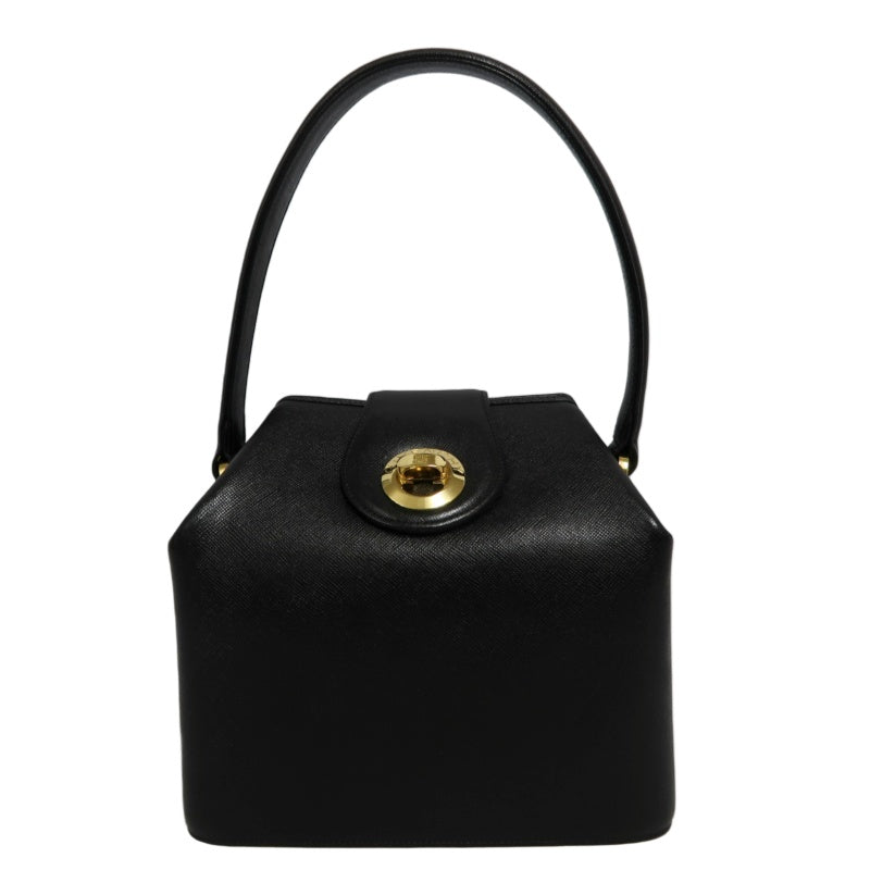 GIVENCHY Handbag PVC Black Gold-Tone Hardware With Box