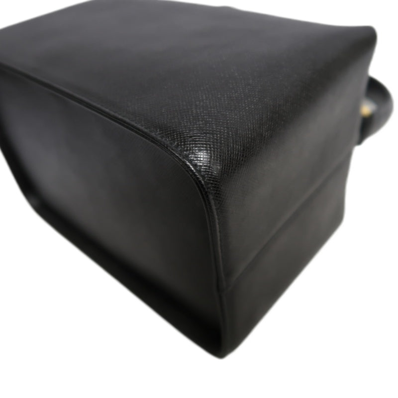 GIVENCHY Handbag PVC Black Gold-Tone Hardware With Box