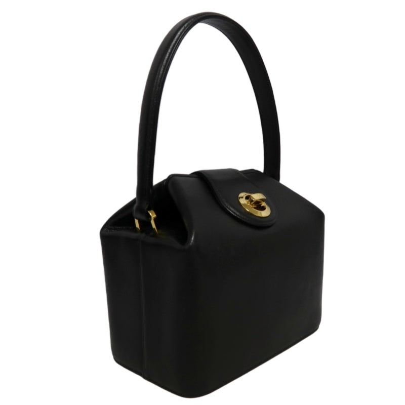 GIVENCHY Handbag PVC Black Gold-Tone Hardware With Box
