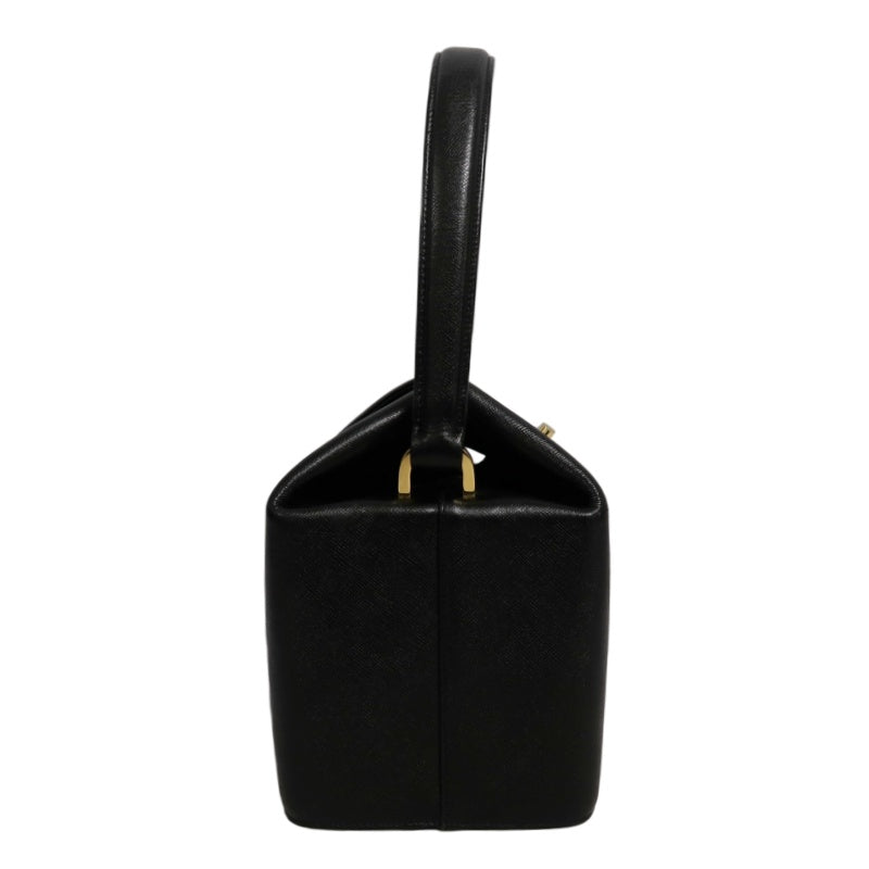GIVENCHY Handbag PVC Black Gold-Tone Hardware With Box