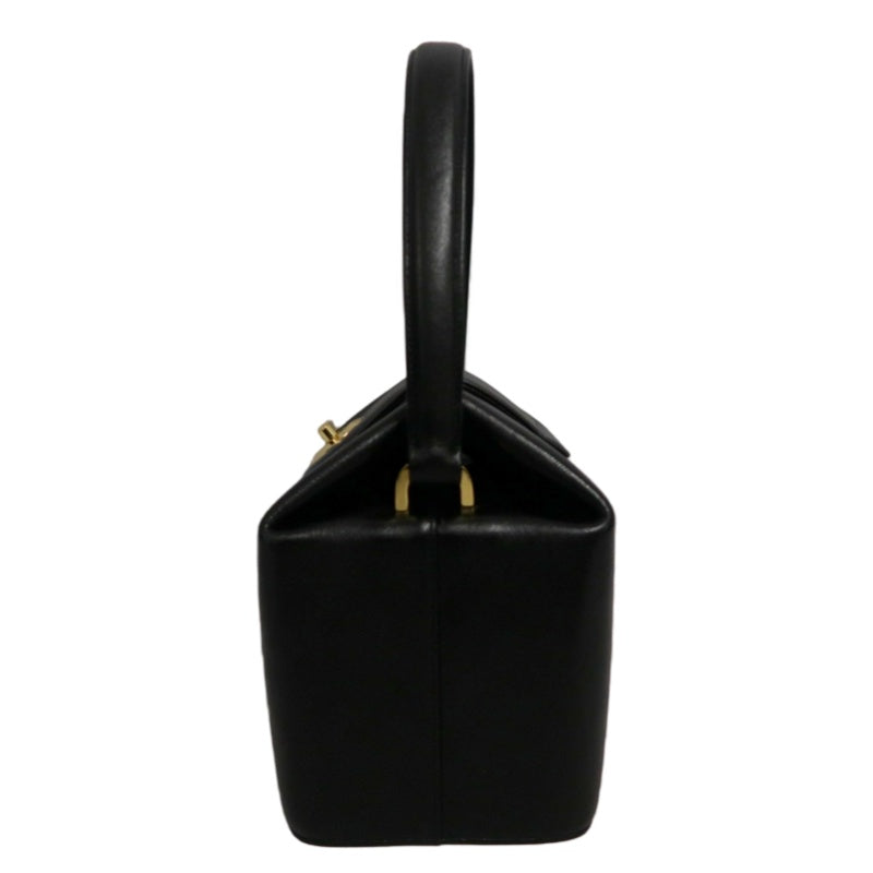 GIVENCHY Handbag PVC Black Gold-Tone Hardware With Box