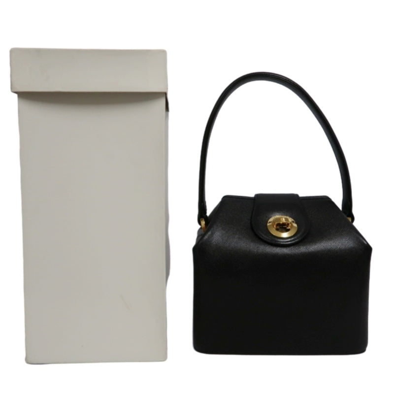 GIVENCHY Handbag PVC Black Gold-Tone Hardware With Box