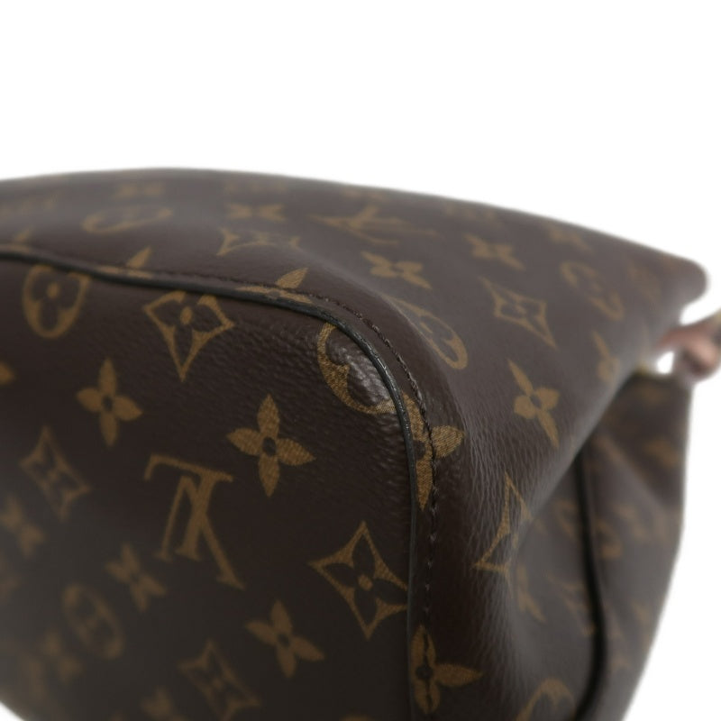 LOUIS VUITTON Monogram NeoNoe Bucket Shoulder Bag PVC Brown  Hardware