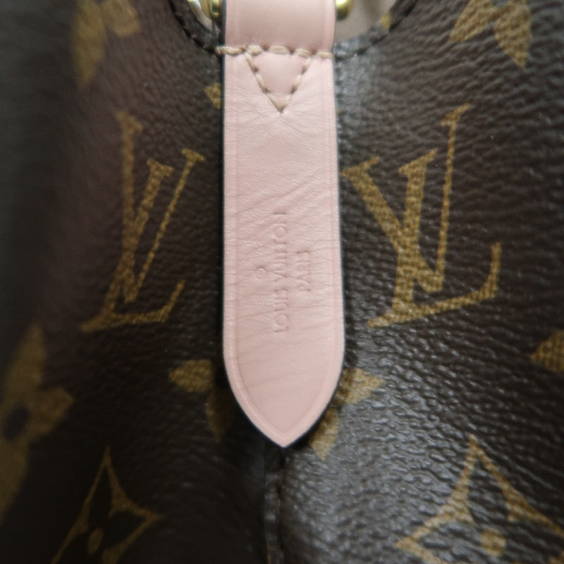 LOUIS VUITTON Monogram NeoNoe Bucket Shoulder Bag PVC Brown  Hardware