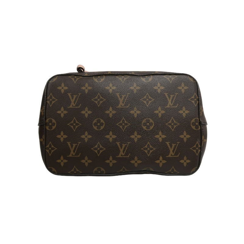 LOUIS VUITTON Monogram NeoNoe Bucket Shoulder Bag PVC Brown  Hardware