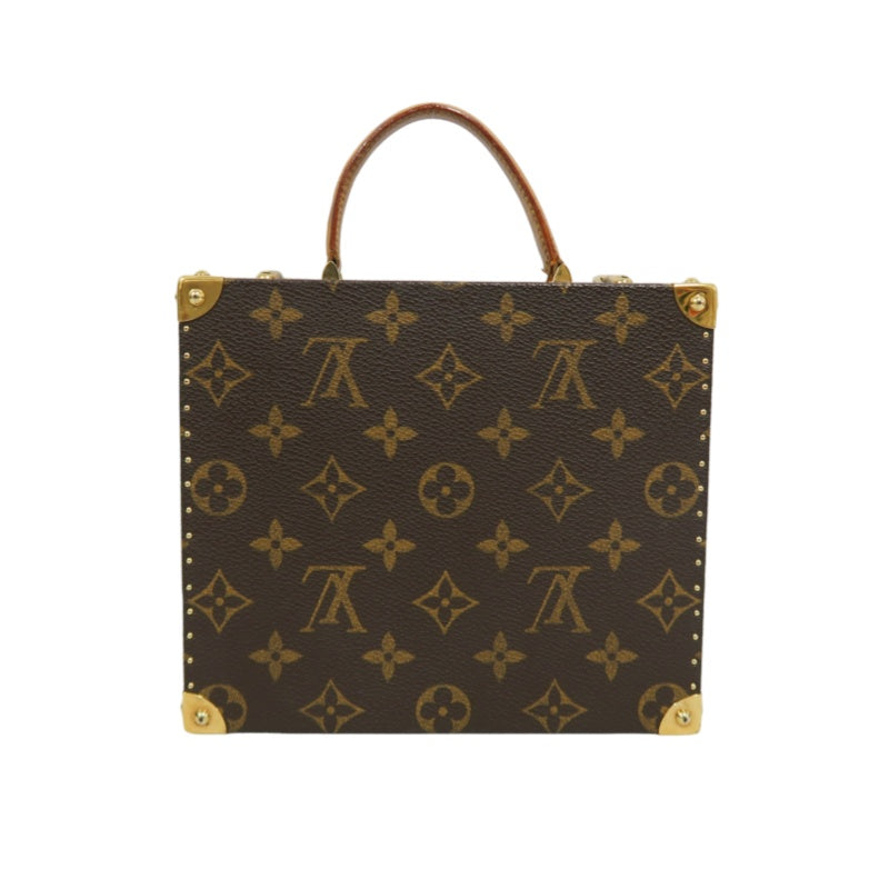 LOUIS VUITTON Monogram Panda Takashi Murakami Limited Box Case PVC Brown Gold Metal Trim