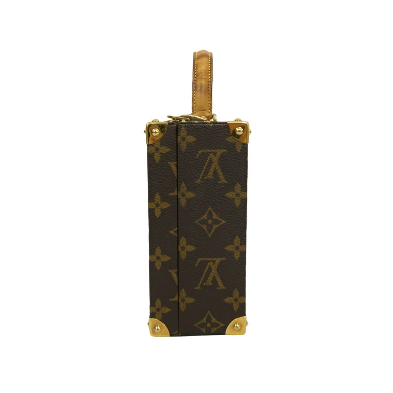 LOUIS VUITTON Monogram Panda Takashi Murakami Limited Box Case PVC Brown Gold Metal Trim