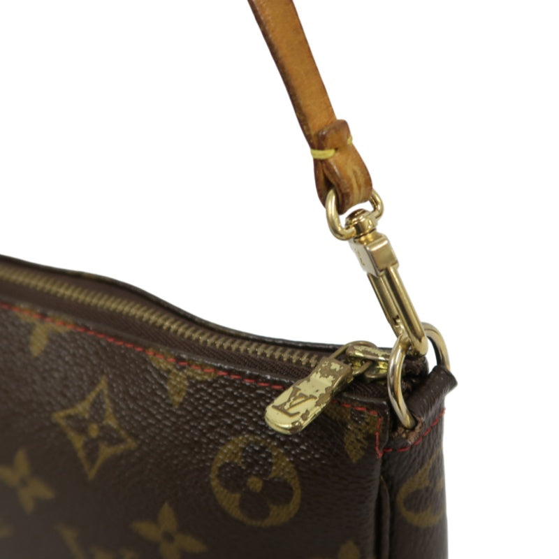 Louis Vuitton (LV) Monogram Cherry Limited Edition Pouch Shoulder Bag, Brown PVC