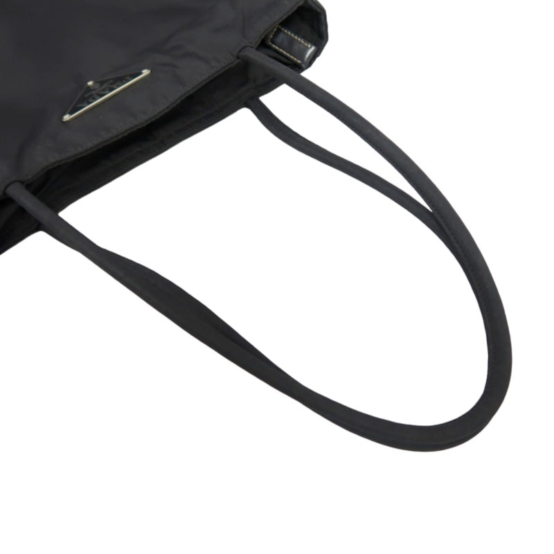 PRADA Black Nylon Tote Shoulder Bag (With Dust Bag)