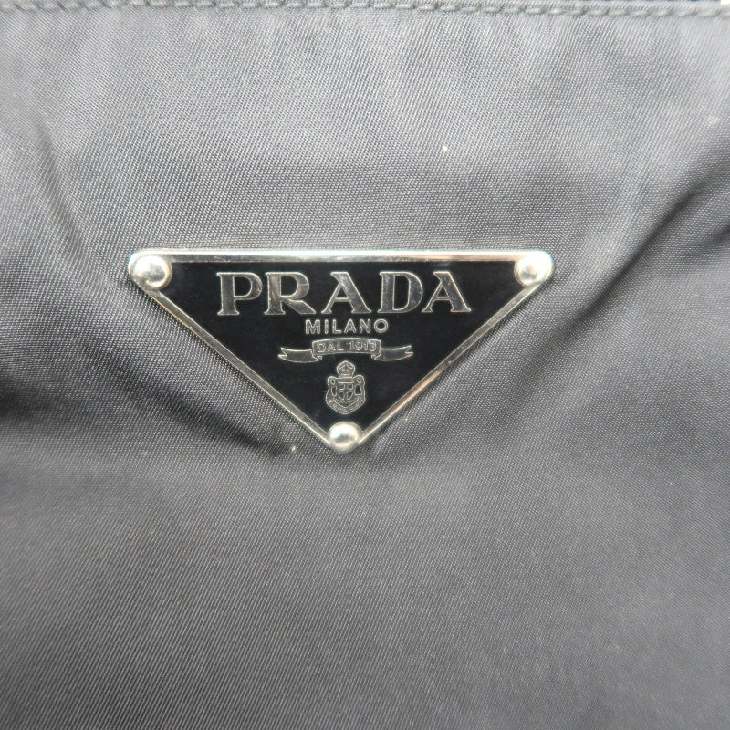 PRADA Black Nylon Tote Shoulder Bag (With Dust Bag)