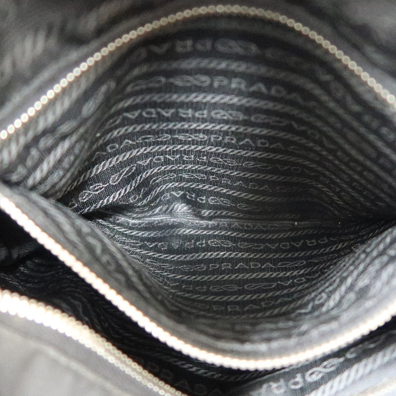 PRADA Black Nylon Tote Shoulder Bag (With Dust Bag)
