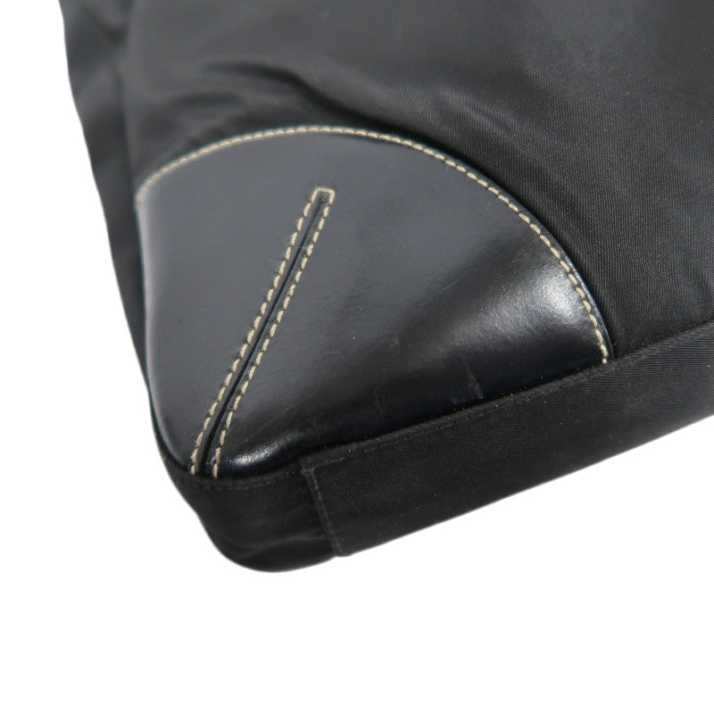 PRADA Black Nylon Tote Shoulder Bag (With Dust Bag)
