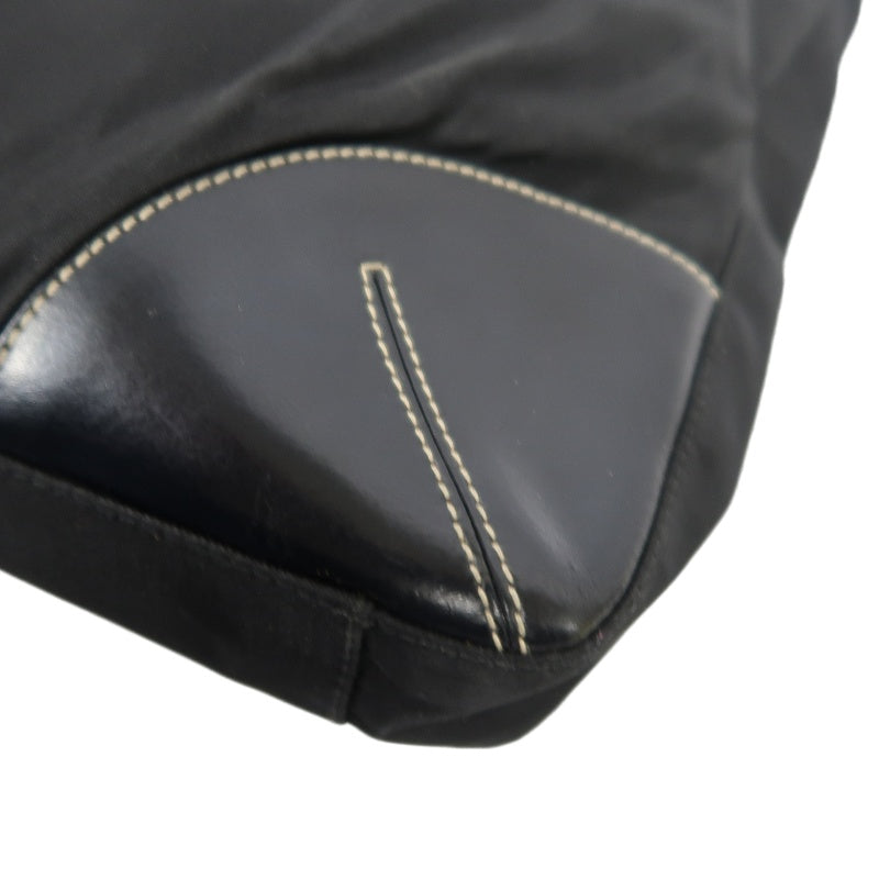 PRADA Black Nylon Tote Shoulder Bag (With Dust Bag)