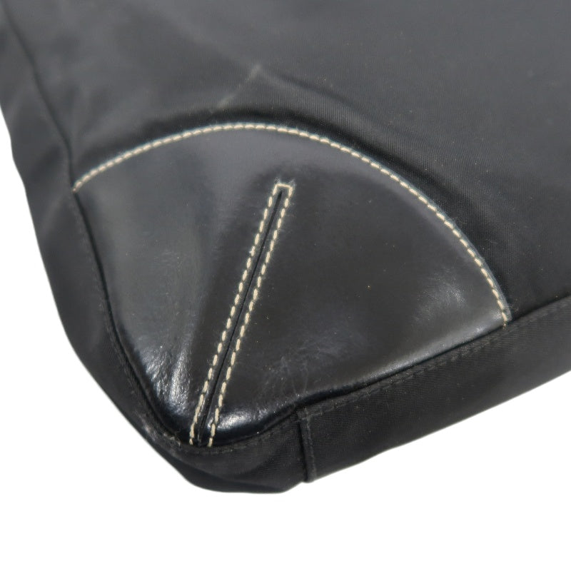 PRADA Black Nylon Tote Shoulder Bag (With Dust Bag)