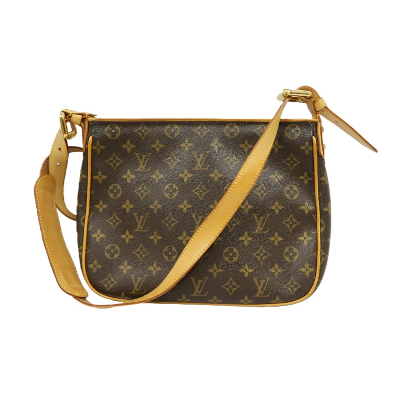 LV Monogram Brown Hudson Manhattan Shoulder Bag with Dust Bag