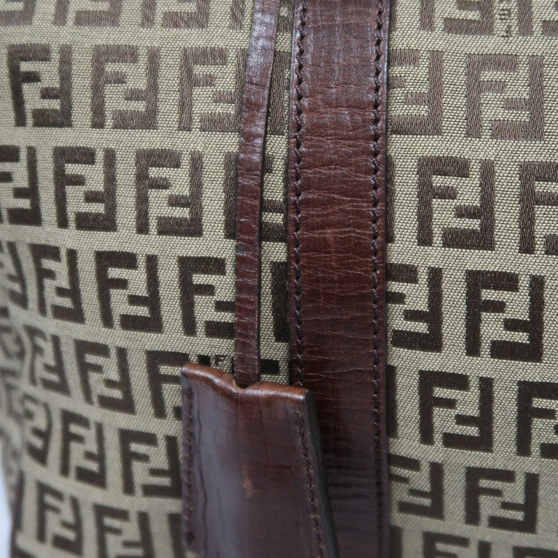 FENDI Mini Boston Bag, Brown, with Dust Bag