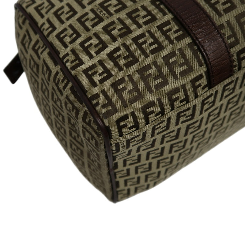 FENDI Mini Boston Bag, Brown, with Dust Bag