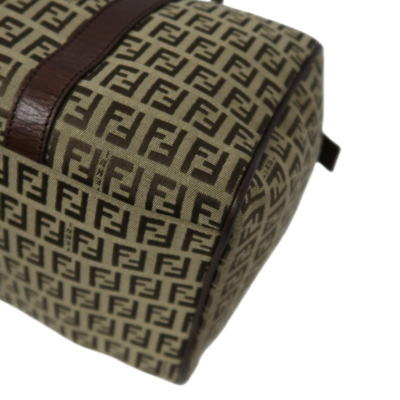 FENDI Mini Boston Bag, Brown, with Dust Bag