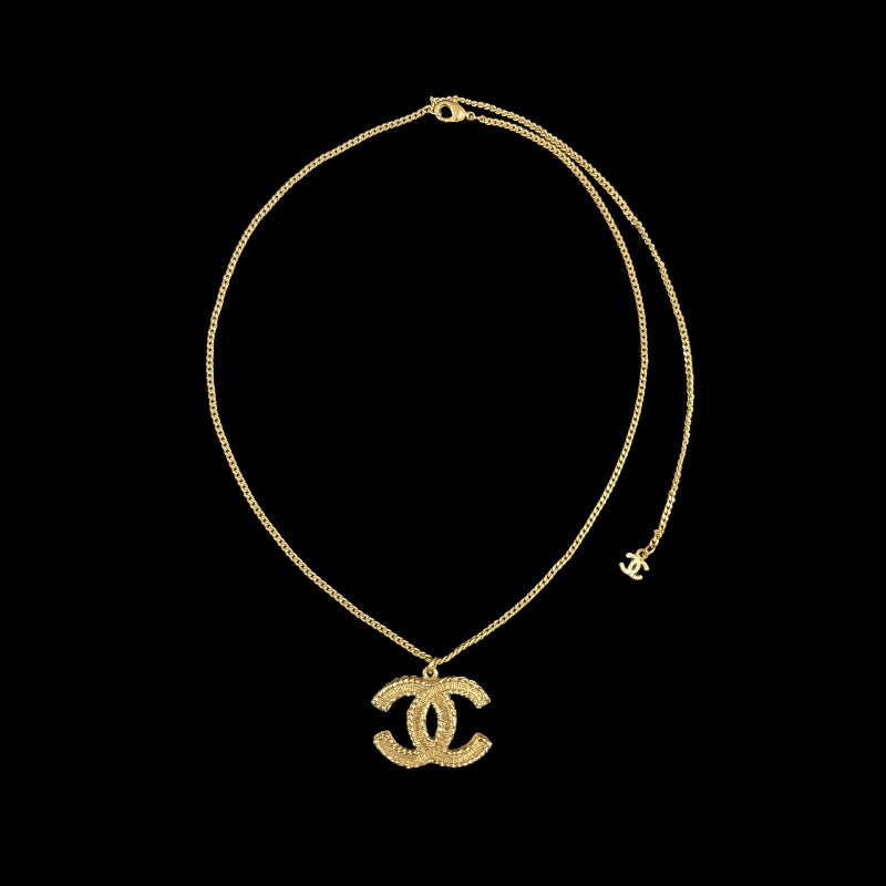 CHANEL Gold Alloy Faux Pearl & Star Single-sided Tassel Earring With Gold Hardware