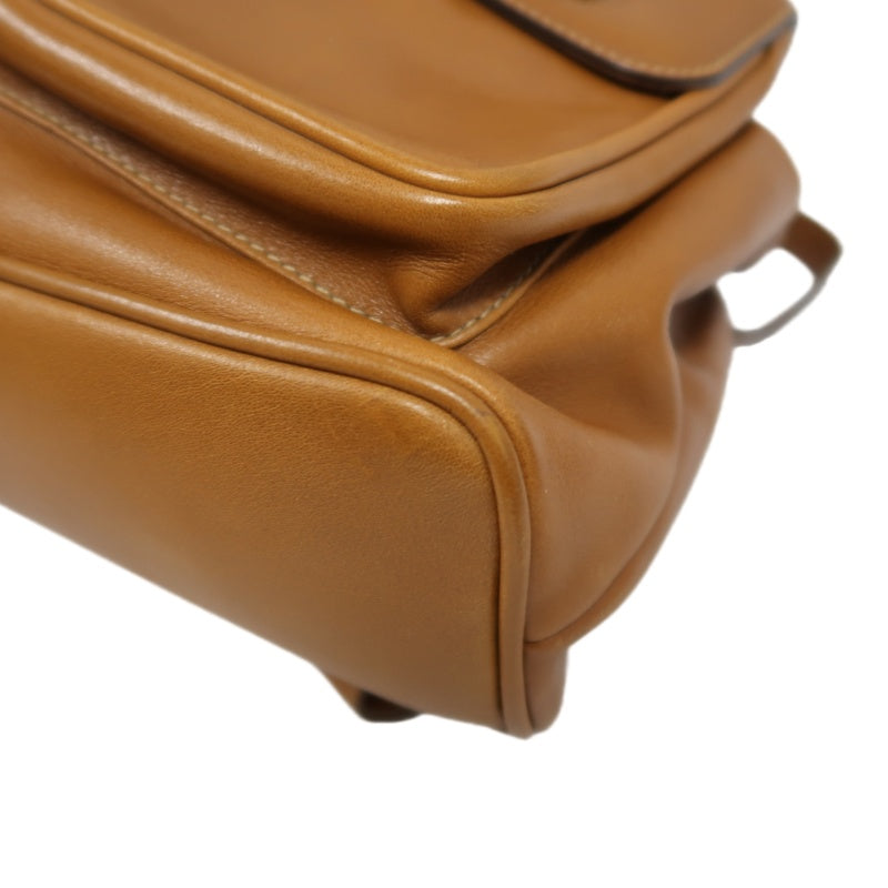 GUCCI Bamboo Backpack, Sheep Leather, Brown, Gold Hardware