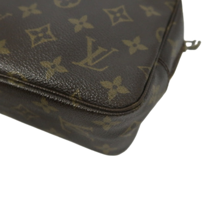 Louis Vuitton Truth Wallet 23 Brown Pouch Monogram  PVC Toiletry Bag Clutch Bag