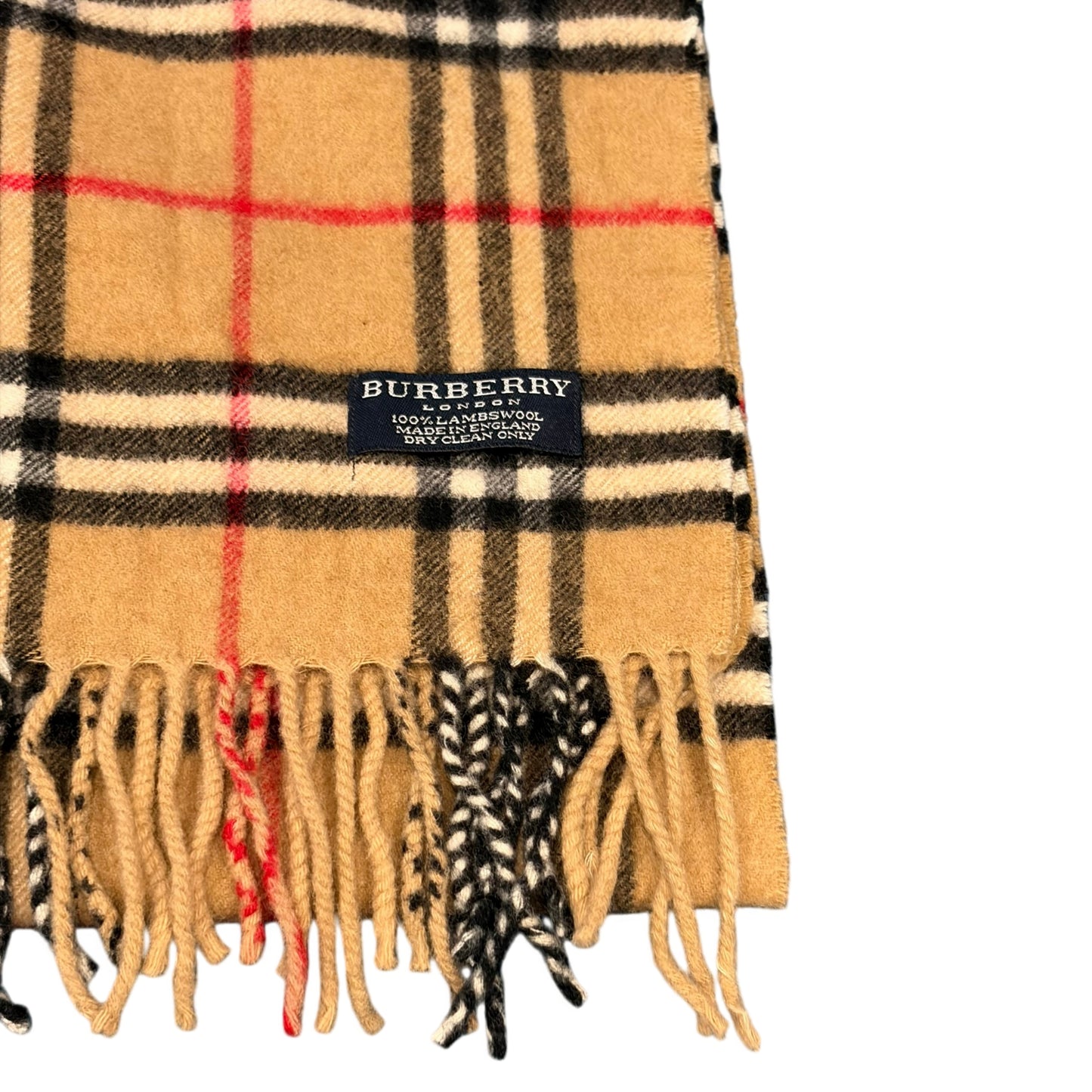 BURBERRY Nova Check Scarf Beige