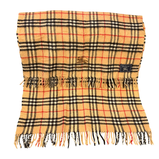 BURBERRY Nova Check Scarf Beige