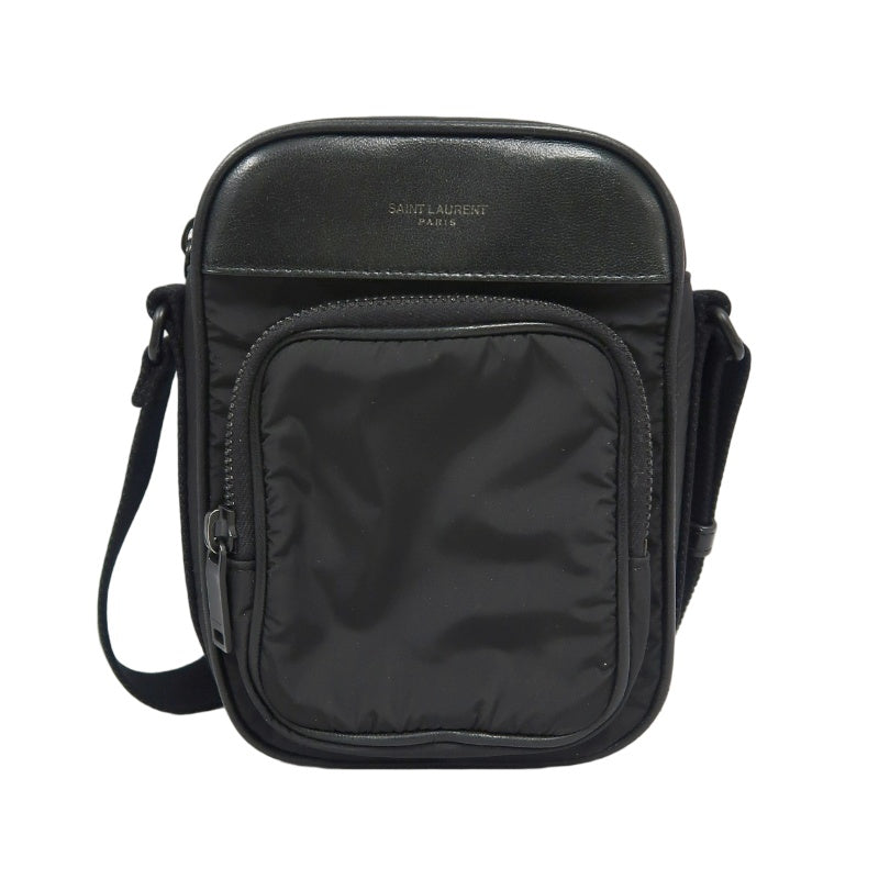 Saint Laurent City Mini Camera Bag in Black Nylon